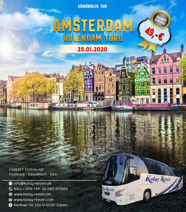 Amsterdam Turu Kolay Reisen